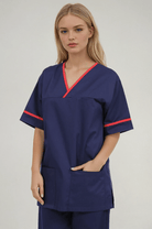 NSTT Unisex Smart Scrub Tunic (Colours) Unisex Scrub Top Behrens