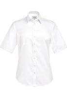 Olbia Women's Semi Fitted Shirt Womens Short Sleeve Shirts Brook Taverner White 4