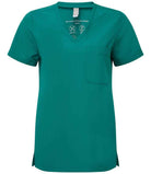Onna Ladies "Limitless" Scrub Tunic Scrubs Onna by Premier Clean Green XS