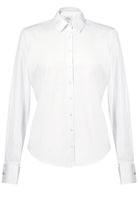 Oriano Double Cuff Shirt Womens Long Sleeve Shirts Brook Taverner White 6