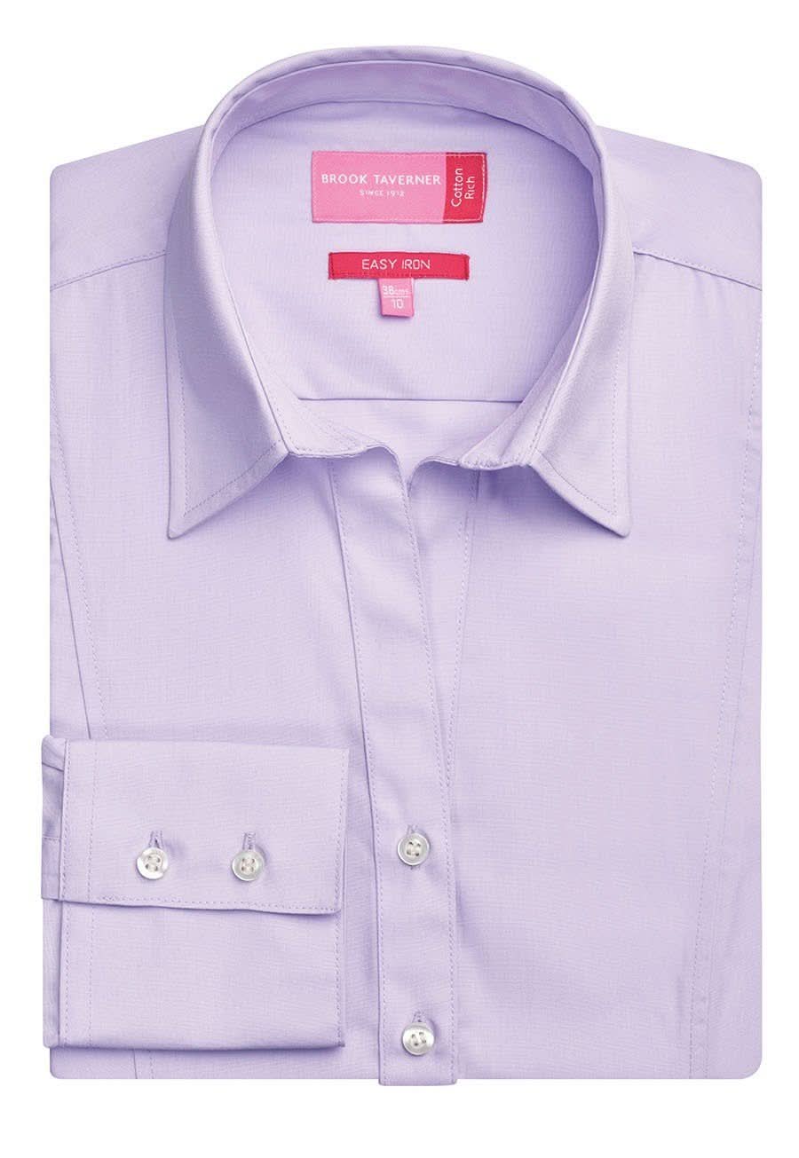 Palena Ladies Work Shirt Womens Long Sleeve Shirts Brook Taverner