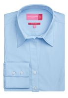 Palena Ladies Work Shirt Womens Long Sleeve Shirts Brook Taverner Blue 4