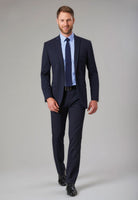 Pegasus Mens Slim Leg Trouser Mens Suit Trouser Brook Taverner