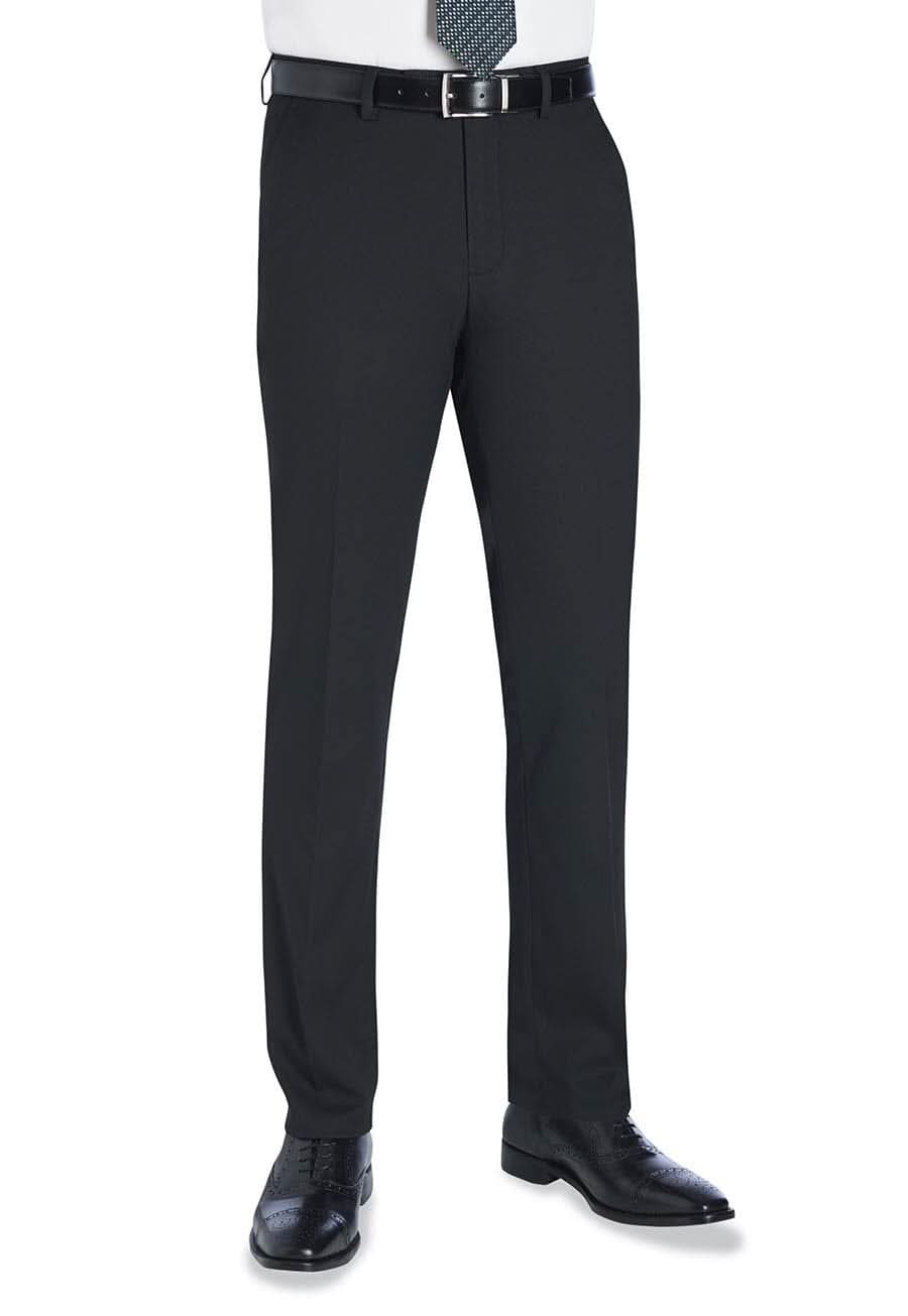 Pegasus Mens Slim Leg Trouser Mens Suit Trouser Brook Taverner