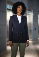 Perdita Women's Double Breasted Jacket Ladies Suit Jacket Brook Taverner Navy 6 Short