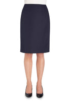 Pluto Women's Straight Skirt Skirts Brook Taverner Navy 4