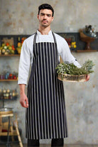 PR110: Stripe Butchers Apron Aprons Premier