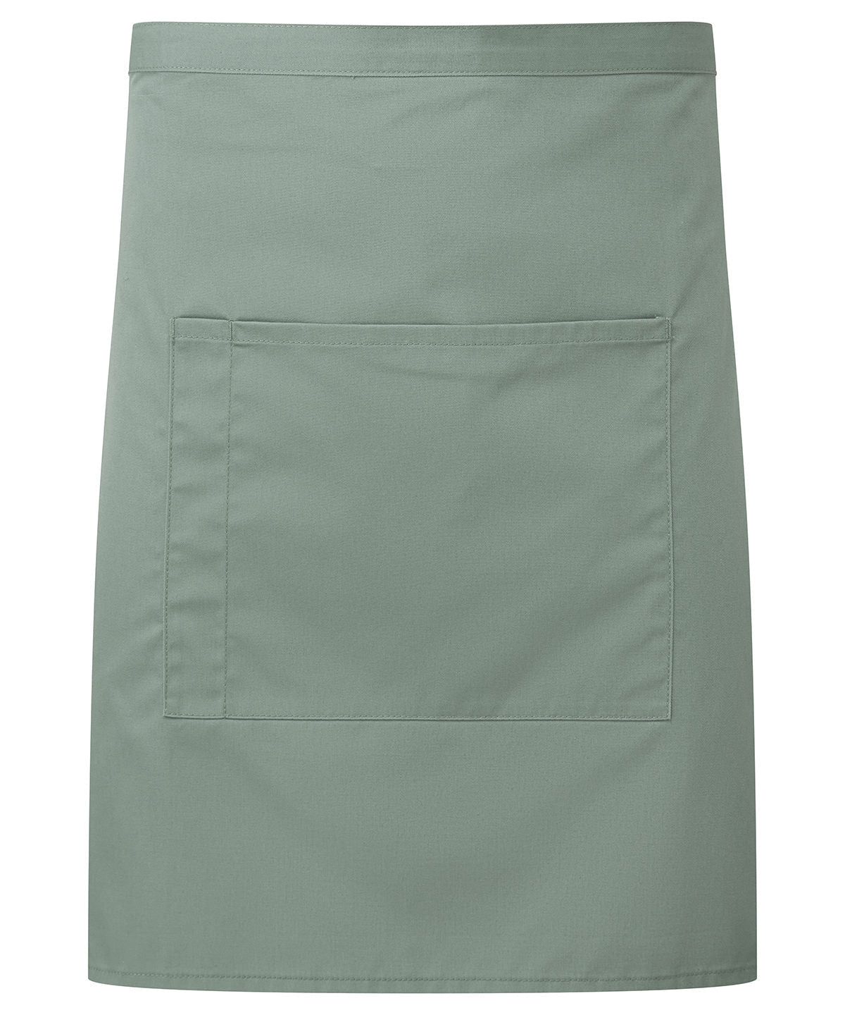PR141: Mid-length Pocket Apron Aprons Premier Sage Regular