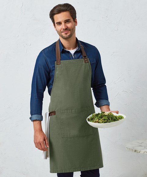 PR144: Annex Oxford bib apron – The Staff Uniform Company