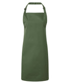 PR150: Colours Pocketless Bib Apron - The Staff Uniform Company