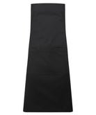 PR190: Customisable Apron Aprons Premier Black Regular