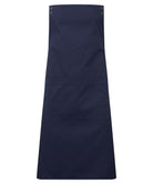 PR190: Customisable Apron Aprons Premier Navy Regular