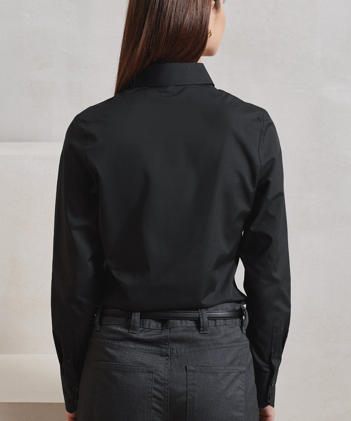 PR303: Women's Long Sleeve 'Recyclight' Shirt Womens Long Sleeve Shirts Premier