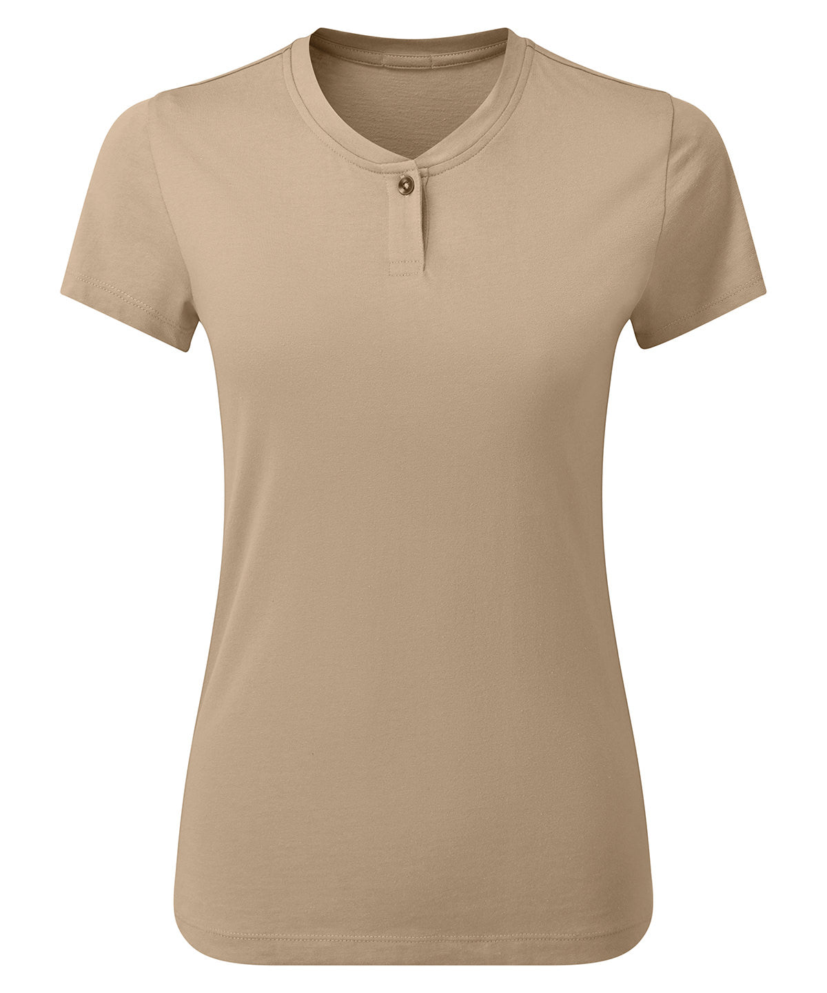 PR319: Ladies Hospitality T-Shirt Hospitality T-Shirts Premier Khaki XS