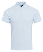 PR630: Performance Mens Polo Shirt Mens Polos Premier Light Blue S