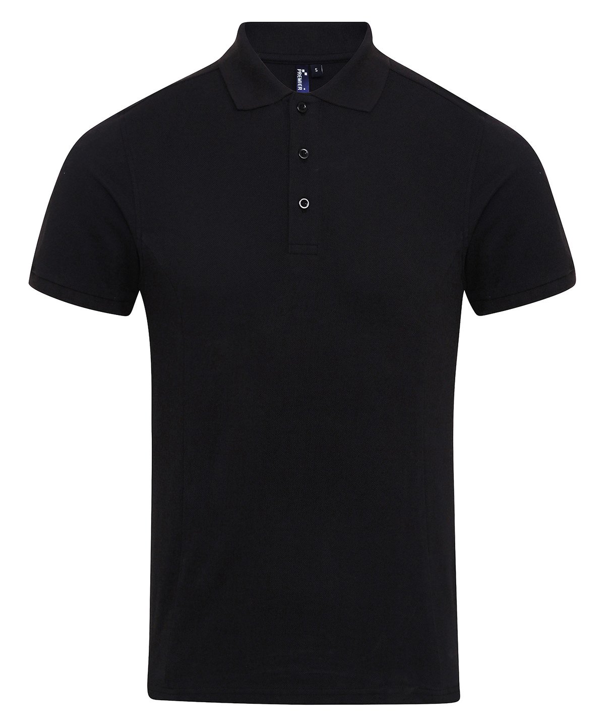PR630: Performance Mens Polo Shirt Mens Polos Premier Black S