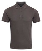 PR630: Performance Mens Polo Shirt Mens Polos Premier Dark Grey S