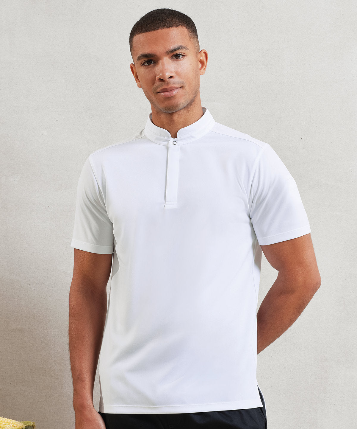 PR646: Coolchecker Short Sleeve Chefs Shirt Chefs Jacket Premier