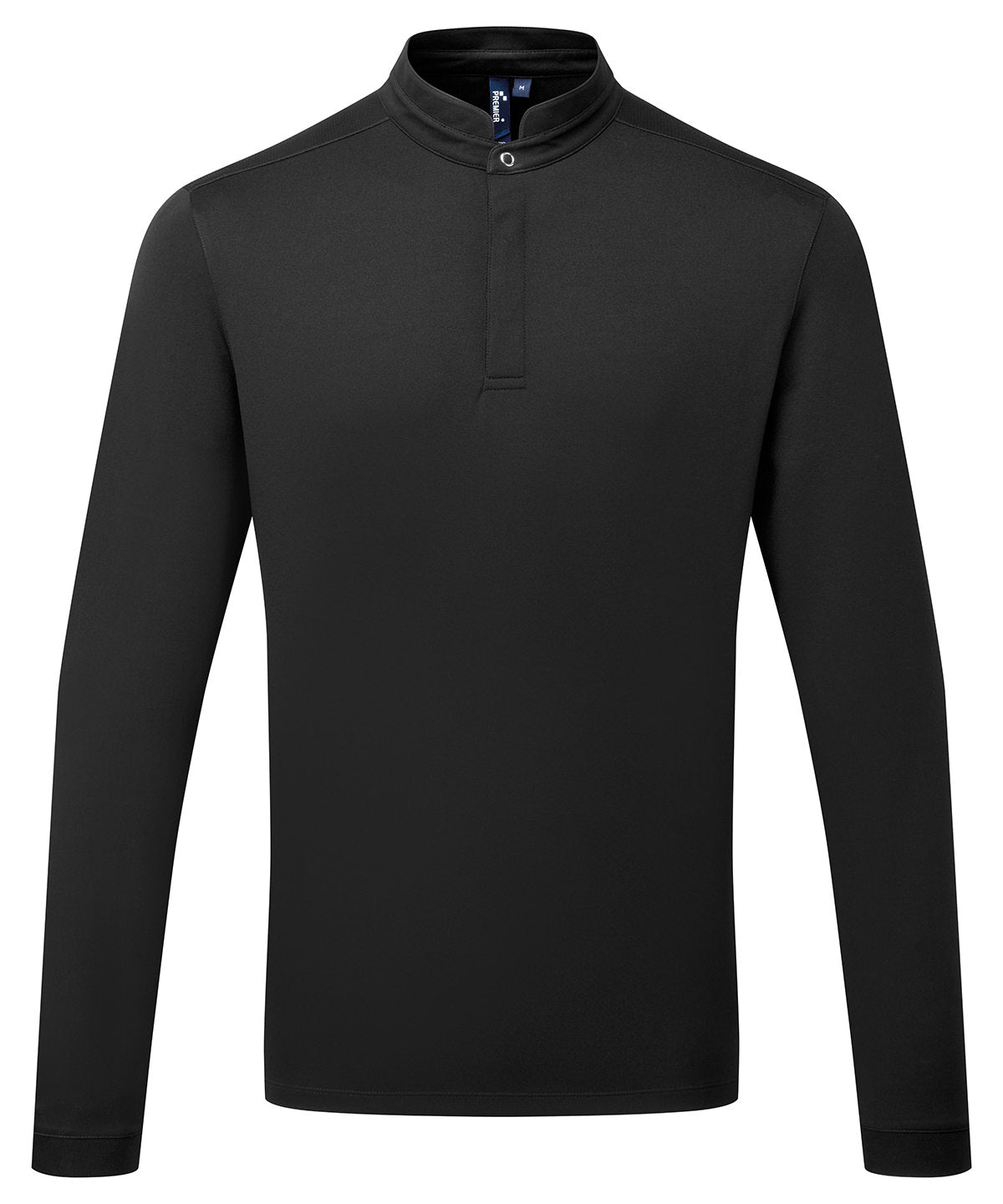 PR647: Coolchecker Long Sleeve Chefs Shirt Chefs Jacket Premier Black XS
