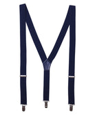 PR701: Clip-On Trouser Braces Ties Premier Navy