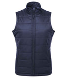PR815: Ladies Padded Gilet Jacket Womens Bodywarmers Premier Navy XS