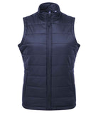 PR815: Ladies Padded Gilet Jacket Womens Bodywarmers Premier Navy XS