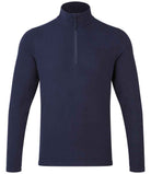 PR831: Unisex 1/4 Zip Microfleece Mens Fleeces Premier Navy XS