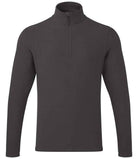 PR831: Unisex 1/4 Zip Microfleece Mens Fleeces Premier Dark Grey XS
