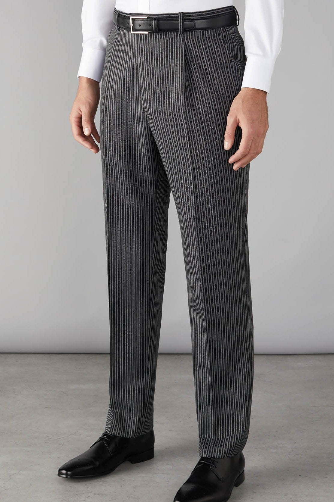 Principle Morning Stripe Classic Fit Men's Trousers Mens Suit Trouser Clubclass Morning Stripe 28 Short