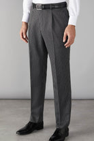 Principle Morning Stripe Classic Fit Men's Trousers Mens Suit Trouser Clubclass Morning Stripe 28 Short