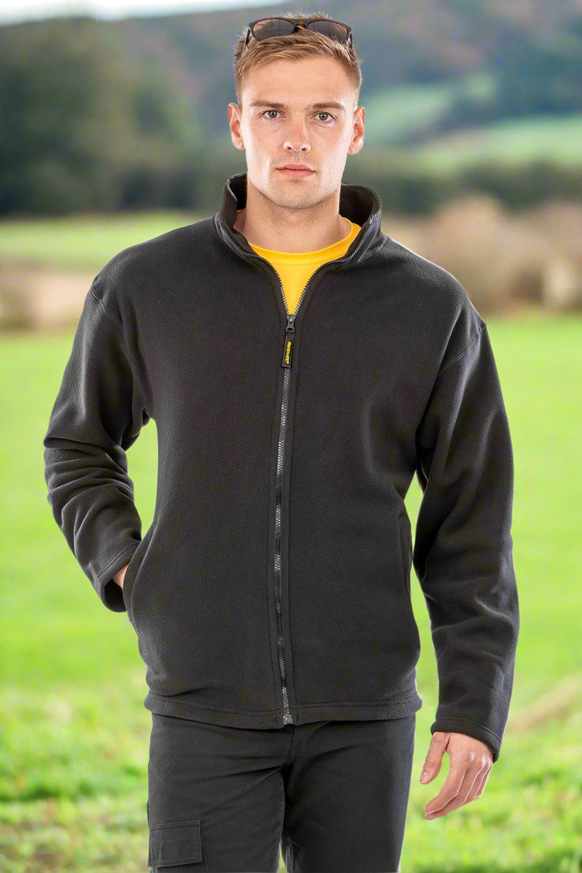R115A: Horizon Mens Microfleece Jacket Mens Fleeces Result