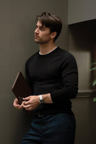 Richmond – Elegant Merino Blend Mens Knitwear Nimbus