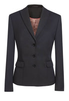 Ritz Women's Tailored Fit Suit Jacket Ladies Suit Jacket Brook Taverner Black 6 Short