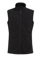 Rochester Mens Fleece Gilet Mens Bodywarmers Brook Taverner Black XS