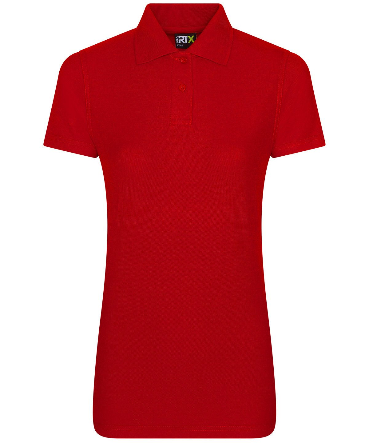 RX01F: Ladies Pro Work Polo Shirt Workwear ProRTX Red XS