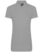 RX01F: Ladies Pro Work Polo Shirt Workwear ProRTX Heather Grey XS