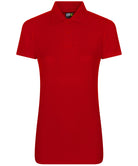 RX01F: Ladies Pro Work Polo Shirt Workwear ProRTX Red XS