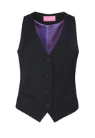 Scapoli Ladies Waistcoat Ladies Waistcoat Brook Taverner Black 6