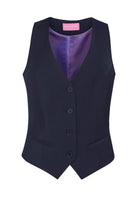 Scapoli Women's Waistcoat Ladies Waistcoat Brook Taverner Navy 6