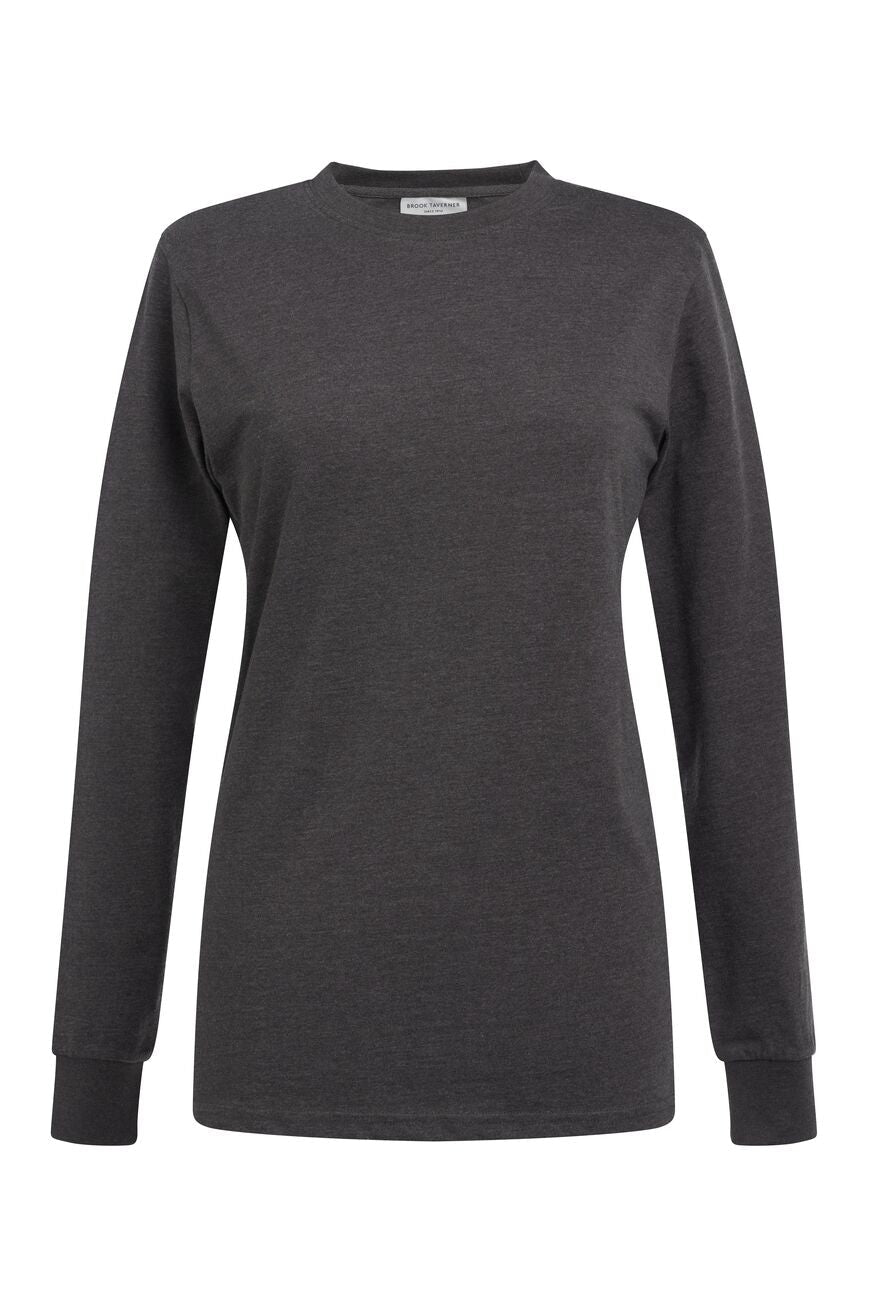 Sheridan T-Shirt Womens T-Shirts Brook Taverner Charcoal XS
