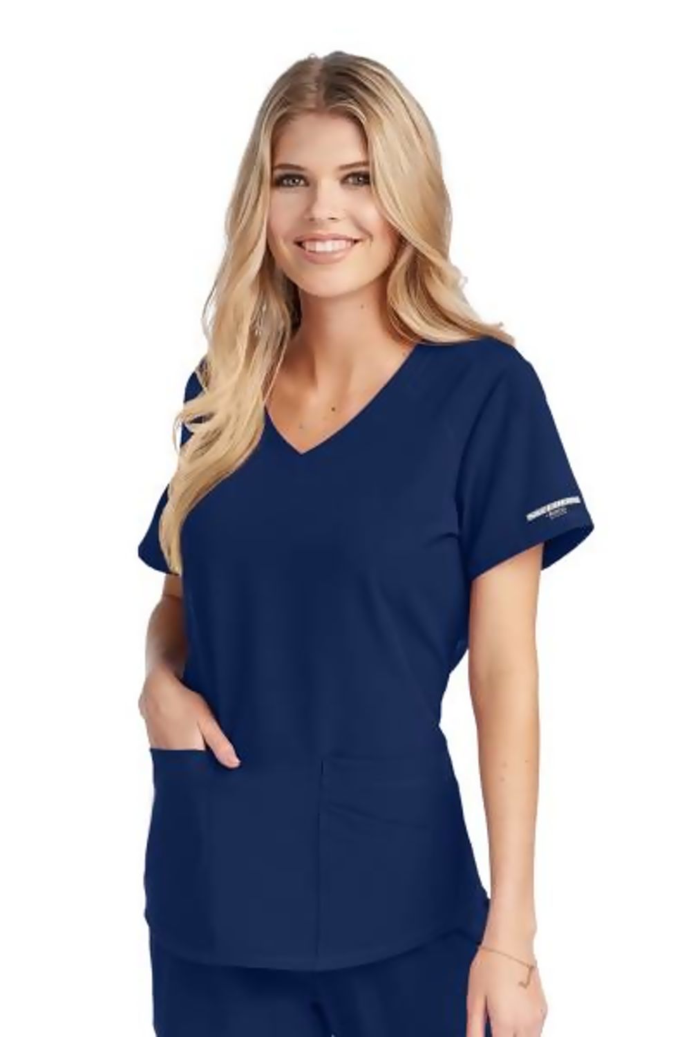 Skechers Breeze Womens Scrub Top Ladies Scrub Top Skechers Navy XXS