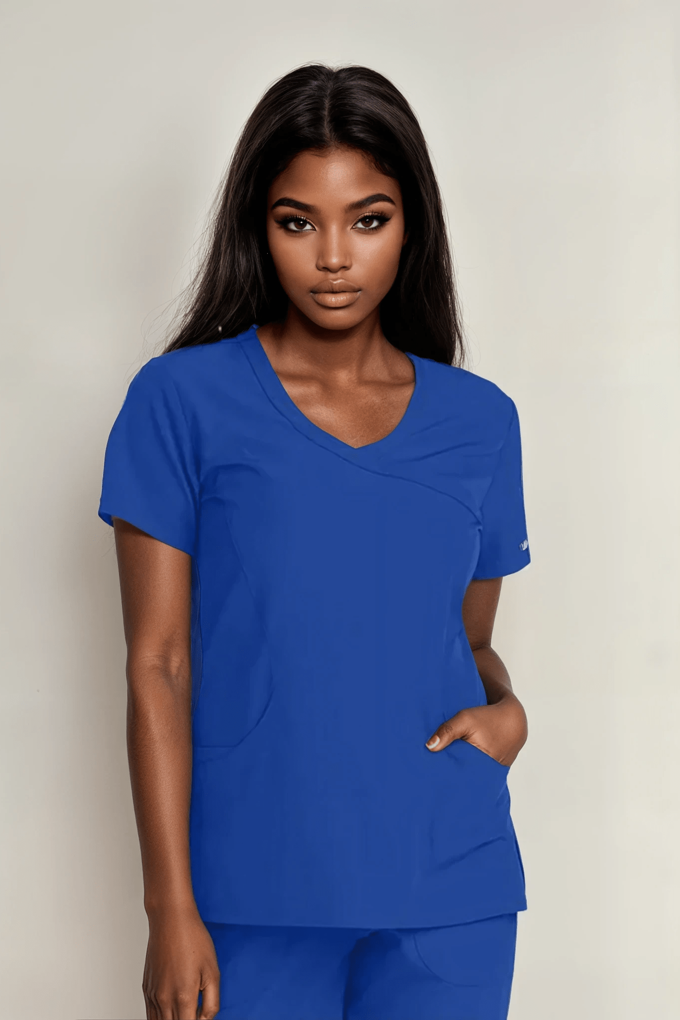 Skechers Reliance Womens Scrub Top Ladies Scrub Top Skechers Galaxy Blue XXS