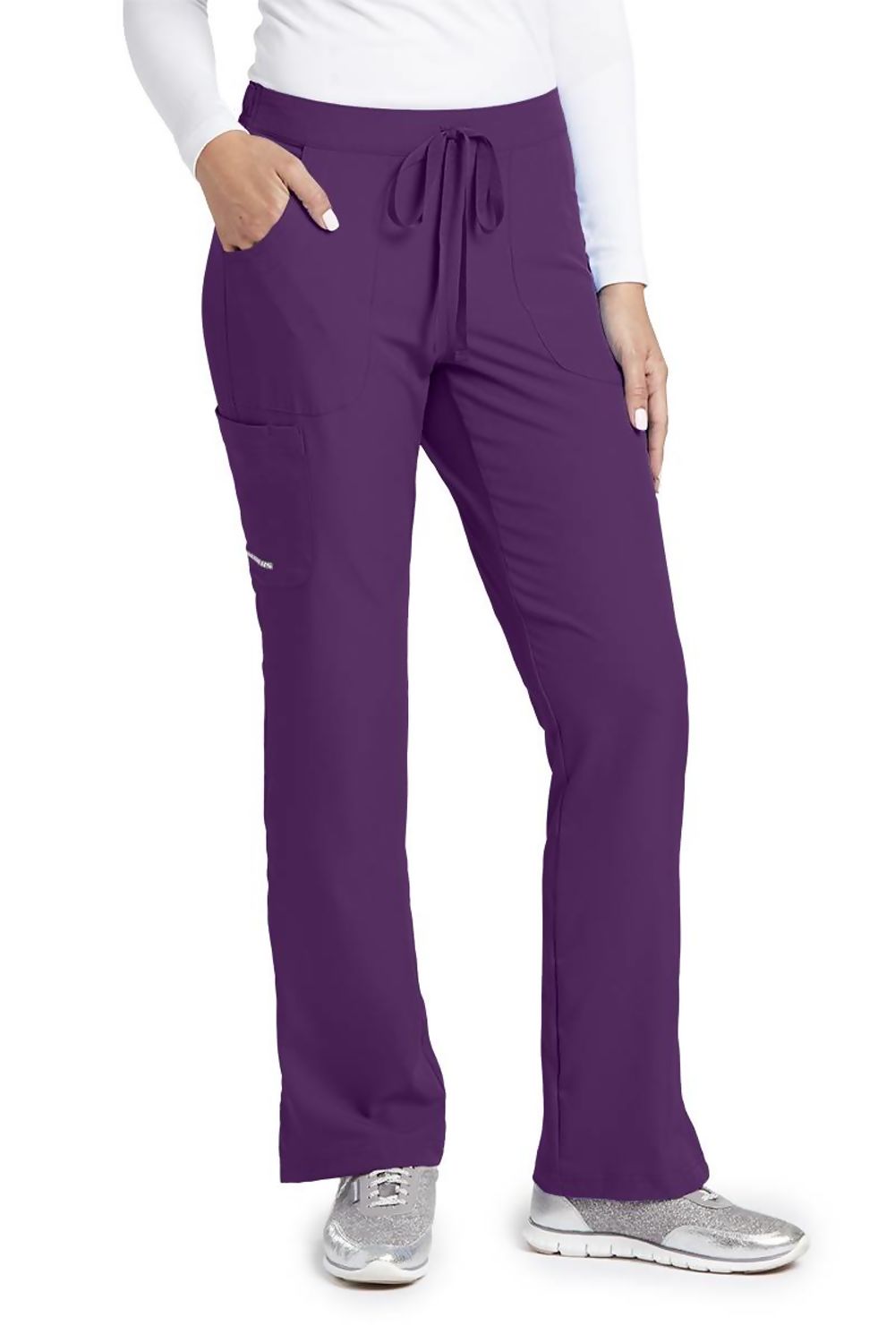 Skechers Reliance Womens Scrub Trouser Ladies Scrub Trousers Skechers Eggplant XXS