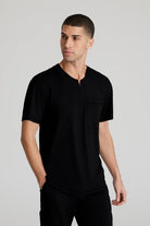 Skechers Slip-Ins Unisex Flex Scrub Top Unisex Scrub Top Skechers Black XS