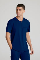 Skechers Slip-Ins Unisex Flex Scrub Top Unisex Scrub Top Skechers Navy XS