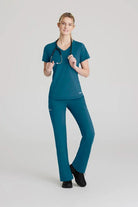 Skechers Slip-Ins Womens Flow Scrub Top Ladies Scrub Top Skechers