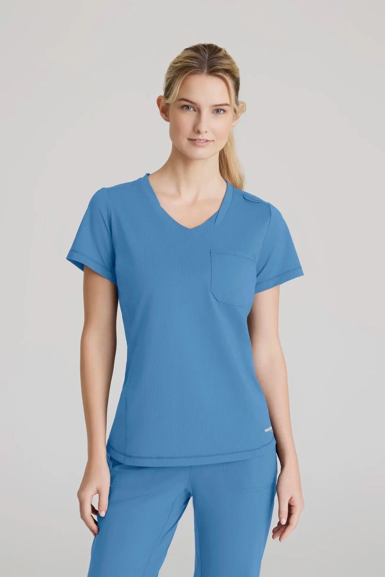 Skechers Slip-Ins Womens Flow Scrub Top Ladies Scrub Top Skechers Ceil XXS