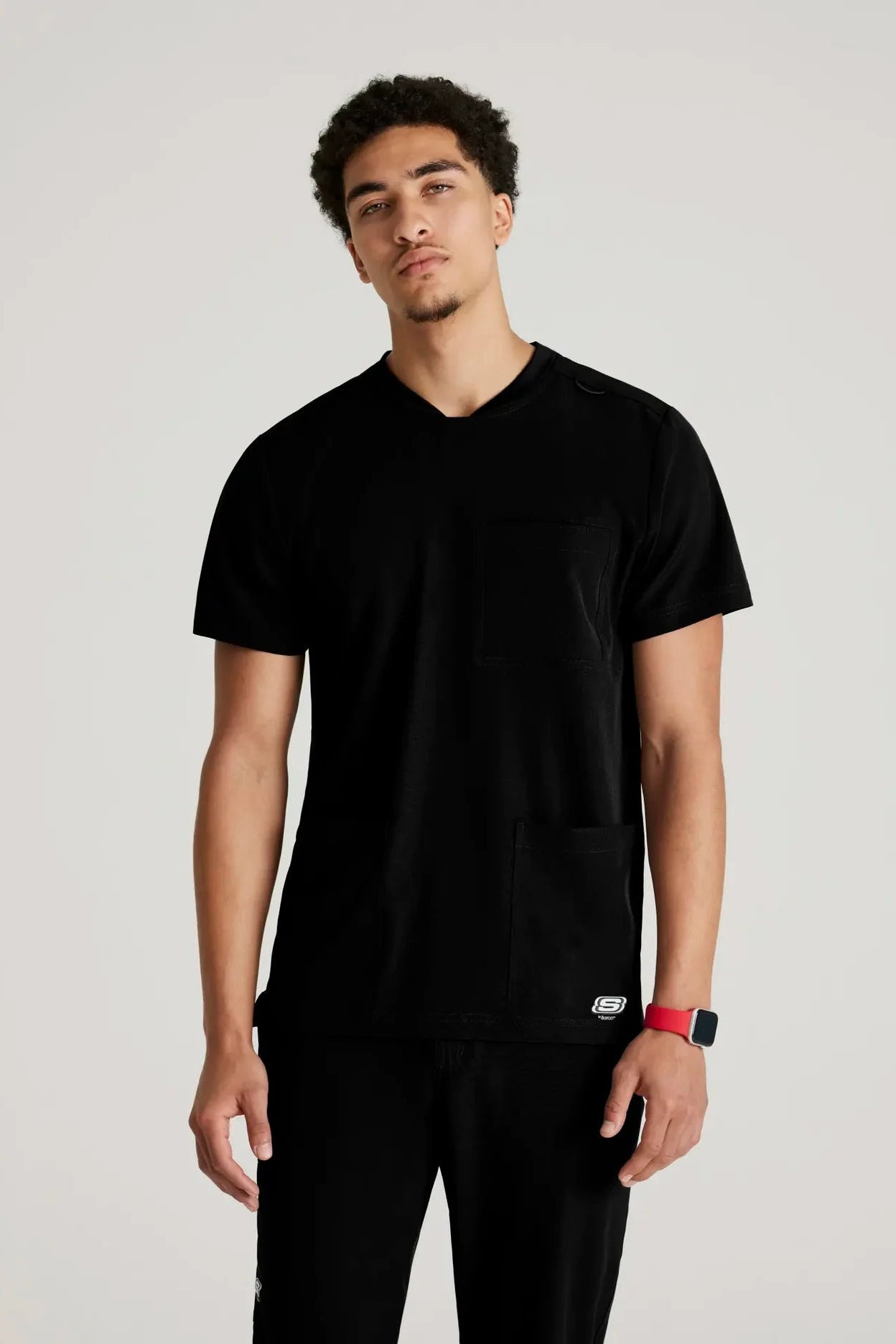 Skechers Thesis Unisex Scrub Top Unisex Scrub Top Skechers Black XS