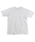 SS044: Super Premium T-Shirt Mens T-Shirts Fruit of the Loom Heather Grey S