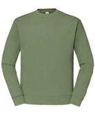 SS200: Classic 80/20 Sweatshirt Mens Sweatshirts Fruit of the Loom Classic Olive S